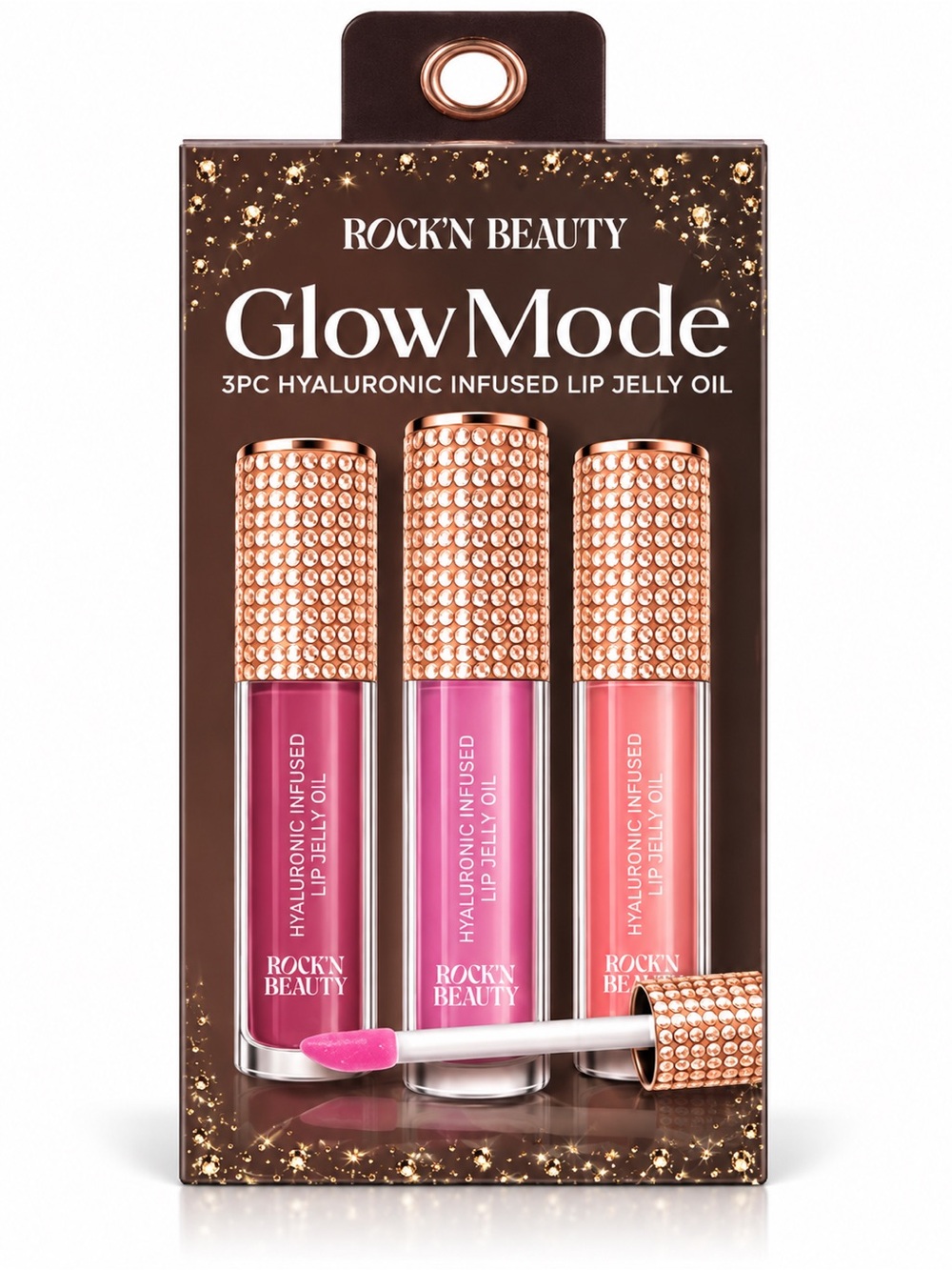 3pc. Glow Mode Jelly Lip Oil